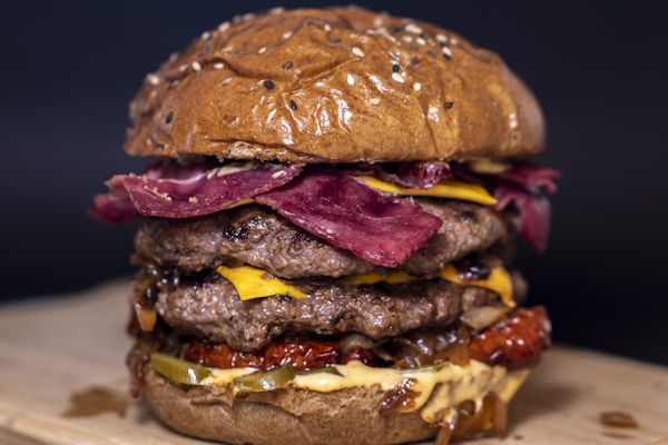 Gourmet Cheese Burger